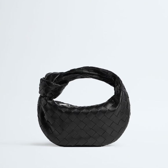 Bottega Veneta Handbags - Bottega Veneta Jodie mini knotted intrecciato leather tote